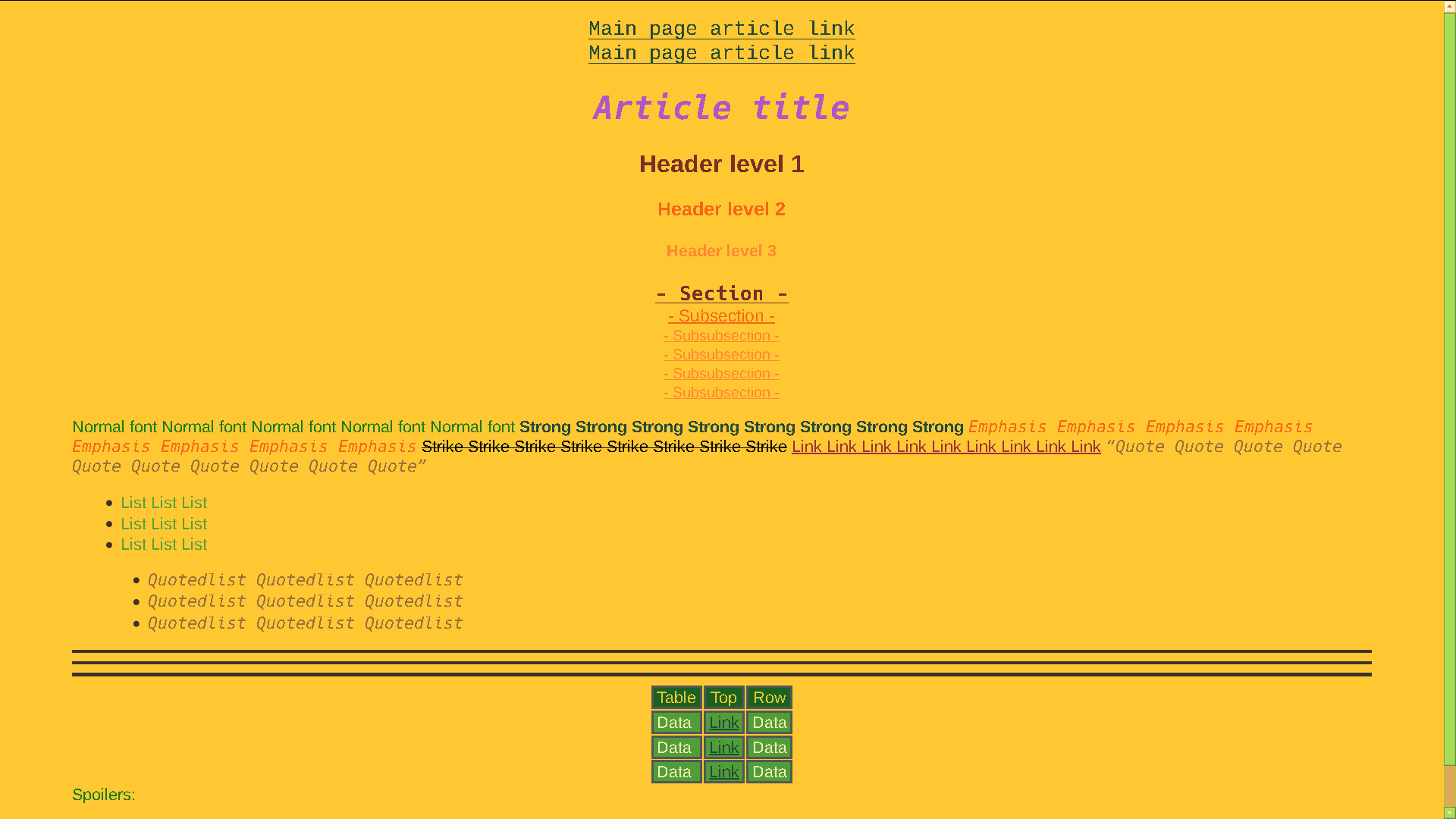 Cagney Carnation theme screenshot